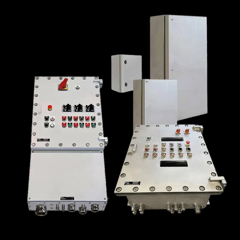 Ex-rated junction boxes and hazardous-area enclosures